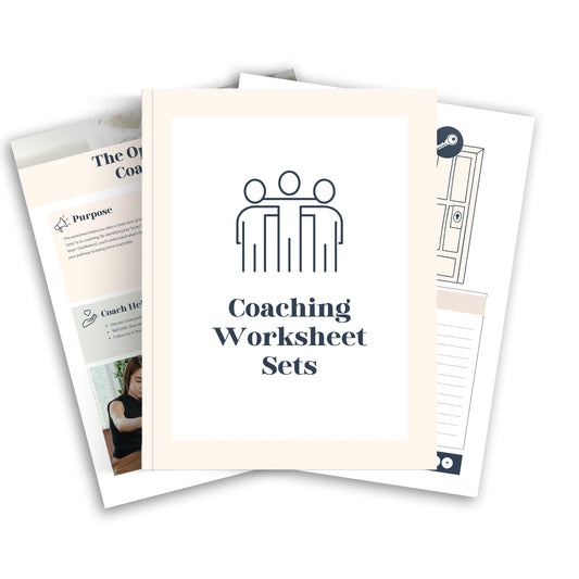 Coaching Worksheet Sets