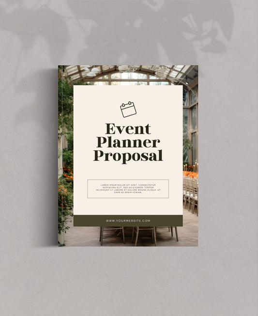 Event Planner Proposal