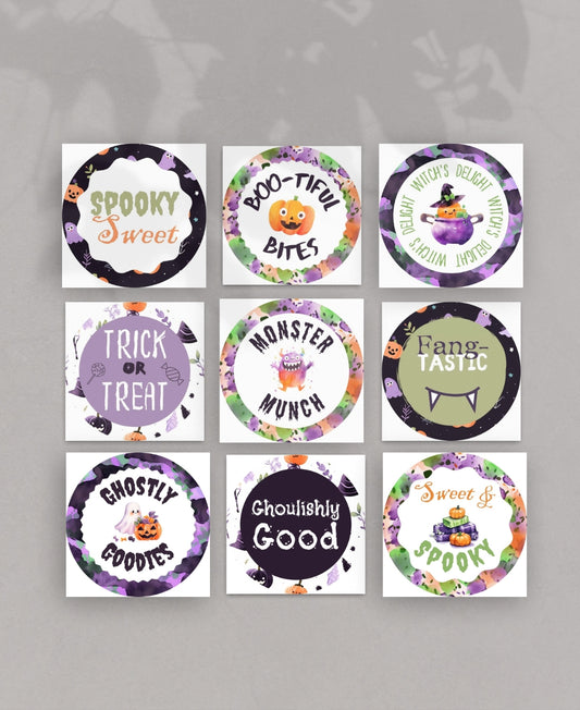 Halloween Cupcake Toppers