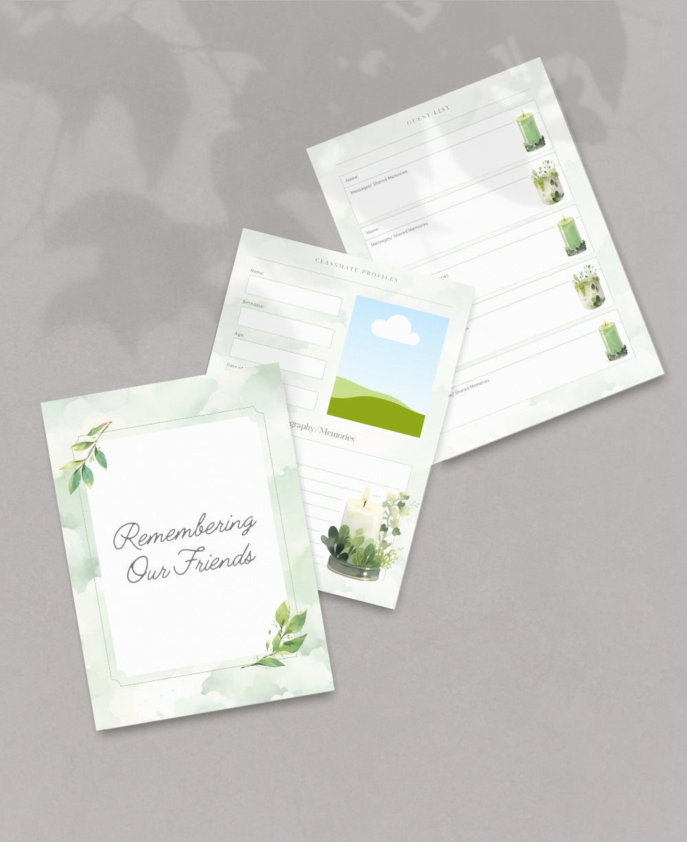 Memorial Templates