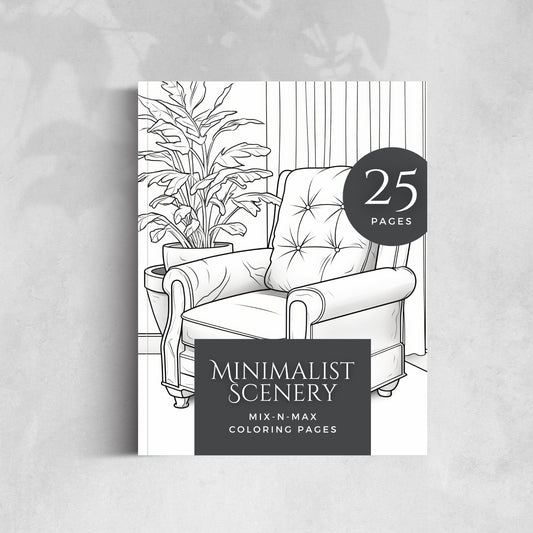 Minimalist Scenery Coloring