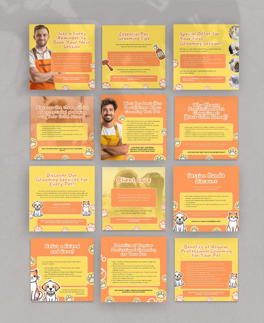 Pet Grooming Social Post