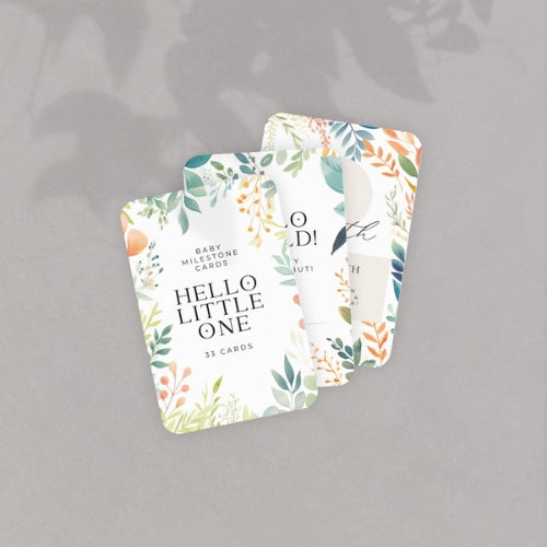 Baby Milestone Cards