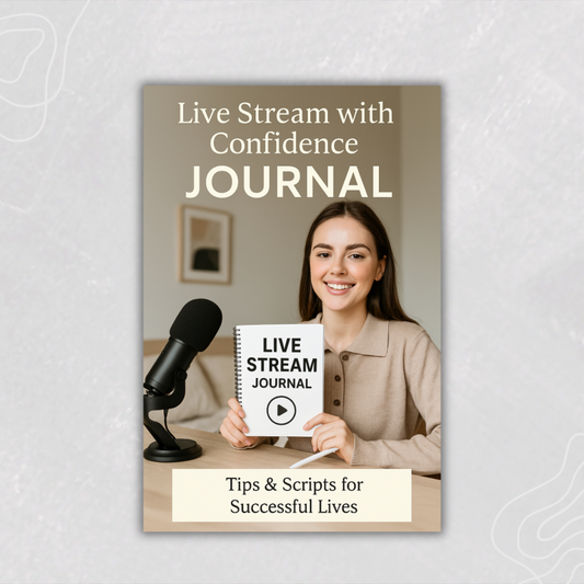 Live Stream with Confidence Journal