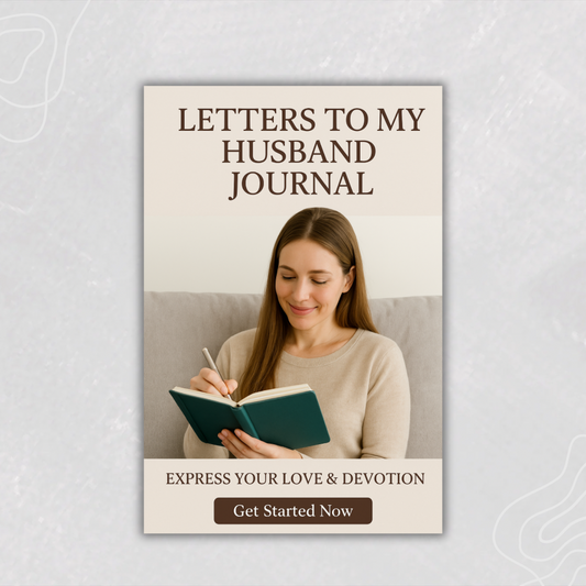 Letters to My Husband Journal