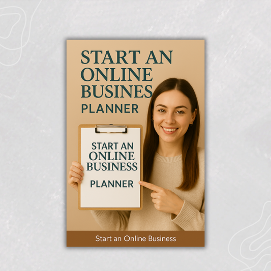 Start an Online Business Planner