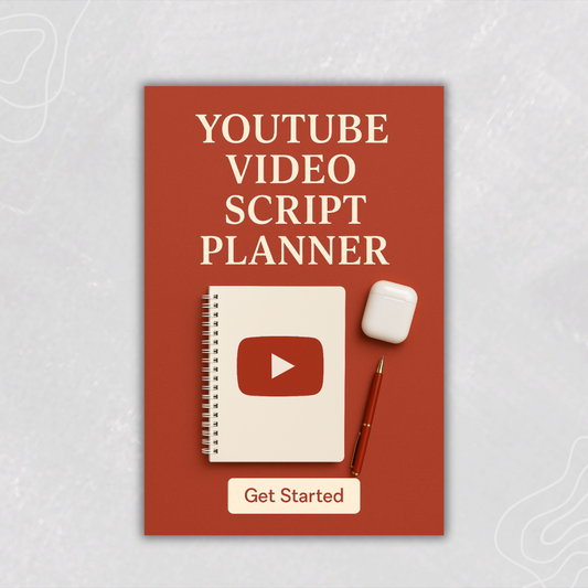 Youtube Video Script Planner