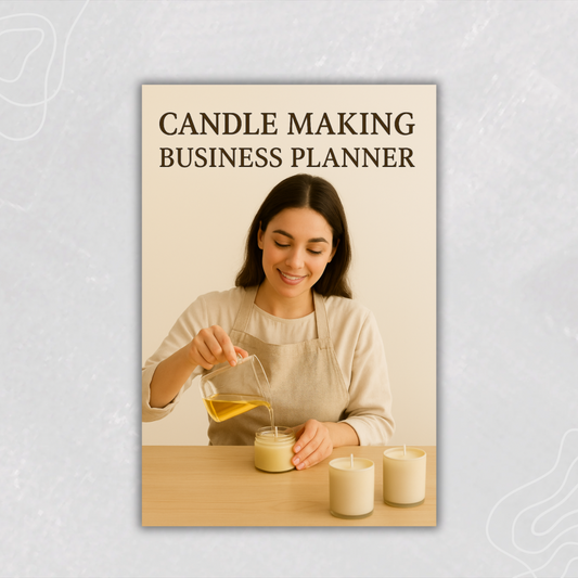 Candle Making Business Planner