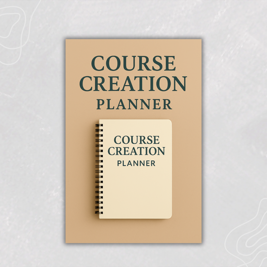 Course Creation Planner