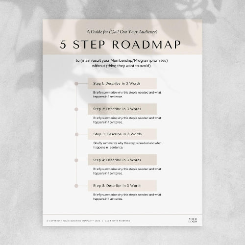 5 Step Roadmap