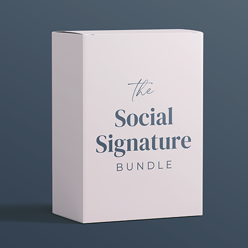 The Social Signature Bundle