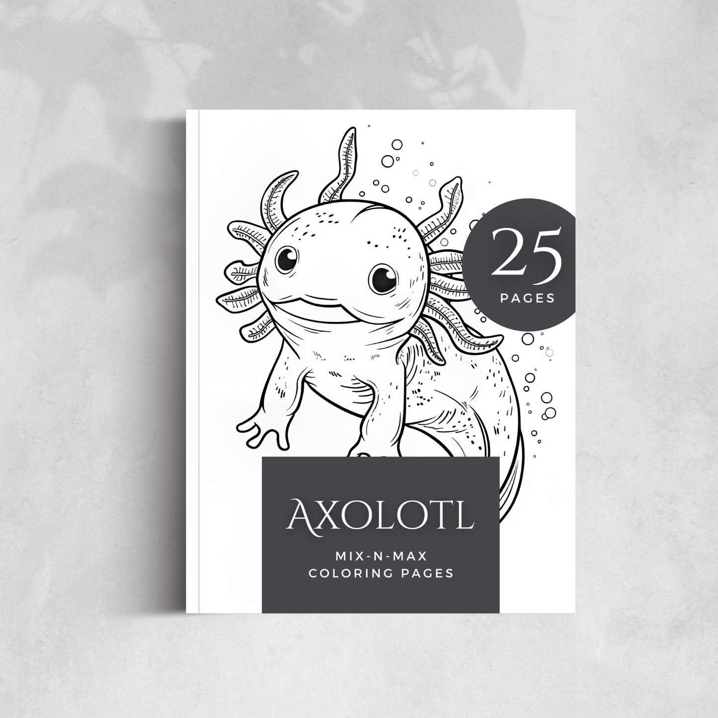 Axolotl Coloring