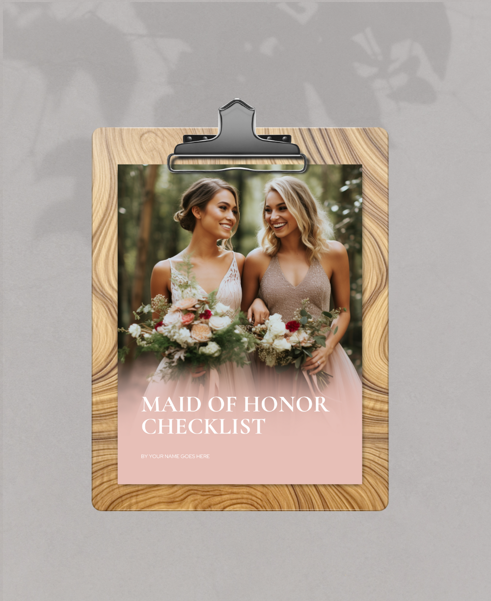 Maid of Honor Checklist