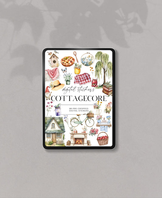 Cottage Core Digital Stickers