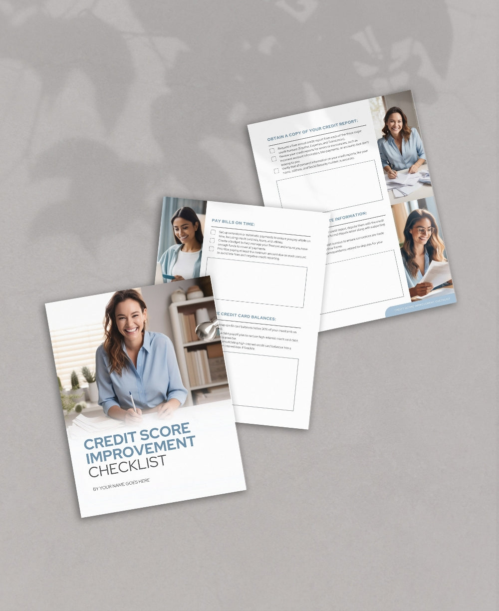 Credit Score Improvement Checklist