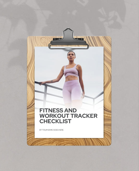 Fitness and Workout Tracker Checklist