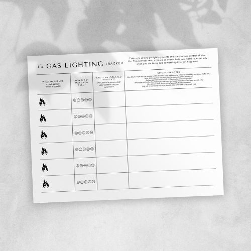 The Gas Lighting Tracker