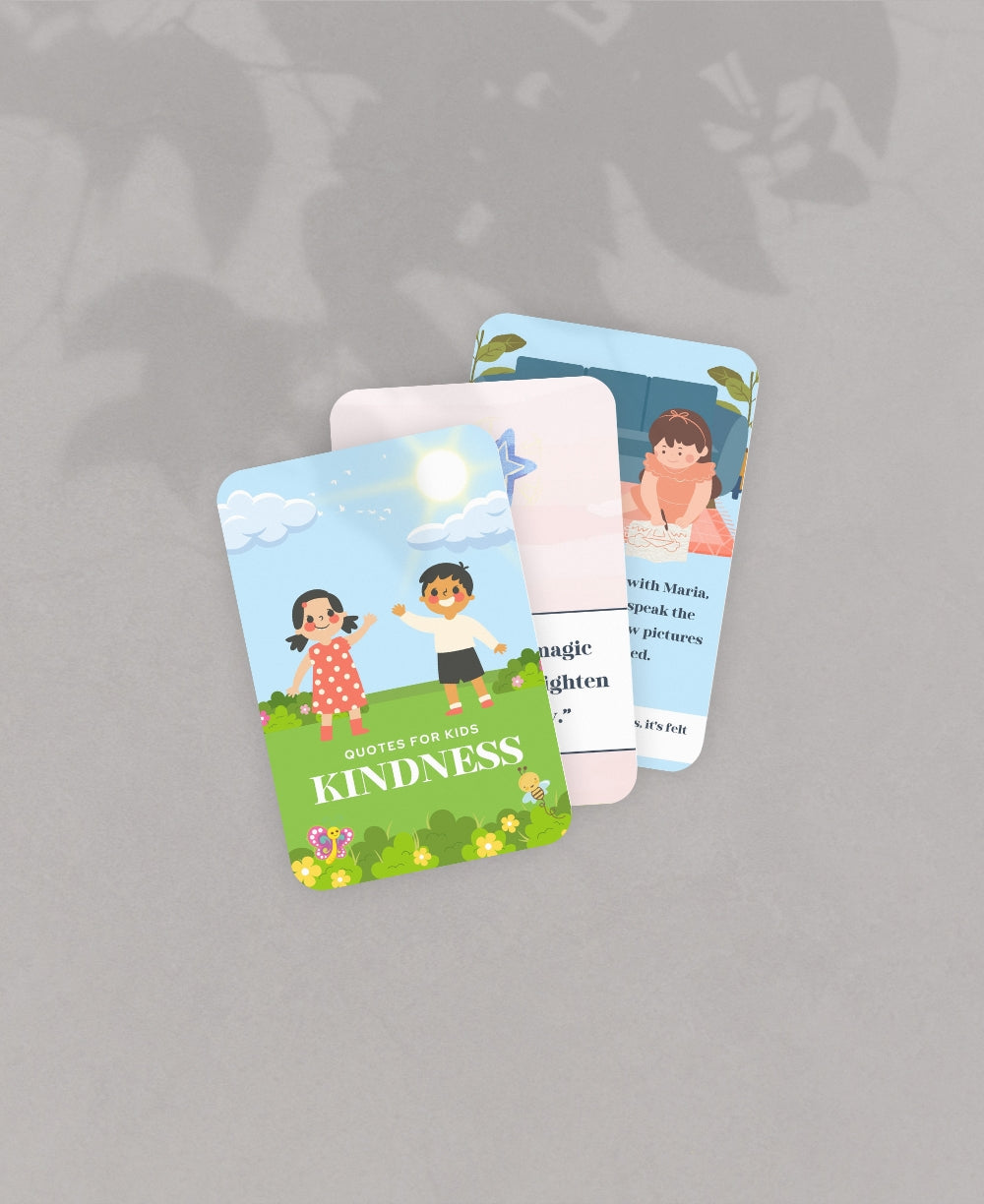 Kindness for Kids Quote & Skill Cards