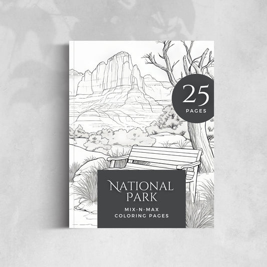 National Park Coloring