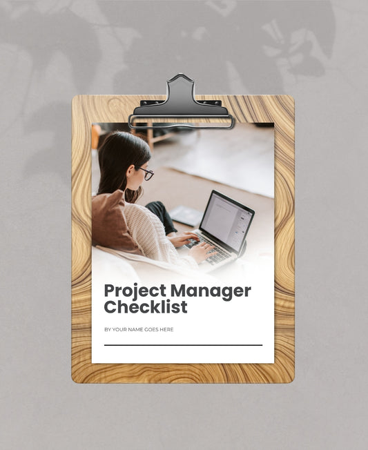 Project Manager Checklist