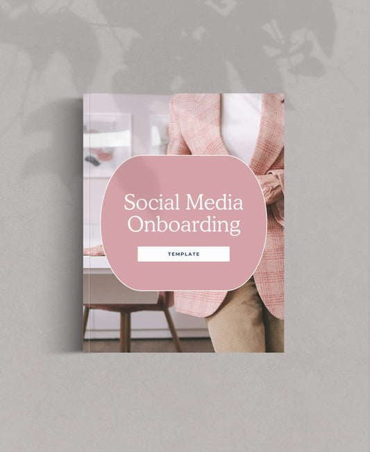 Social Media Onboarding