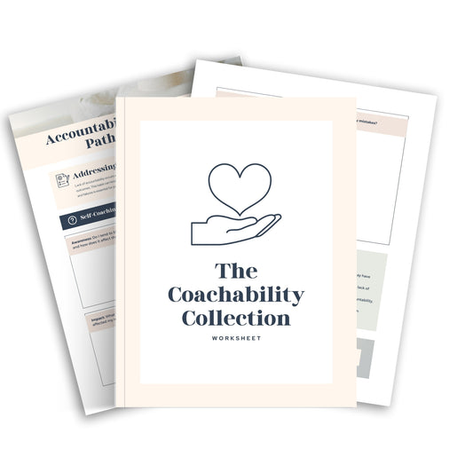 Coachability Worksheets