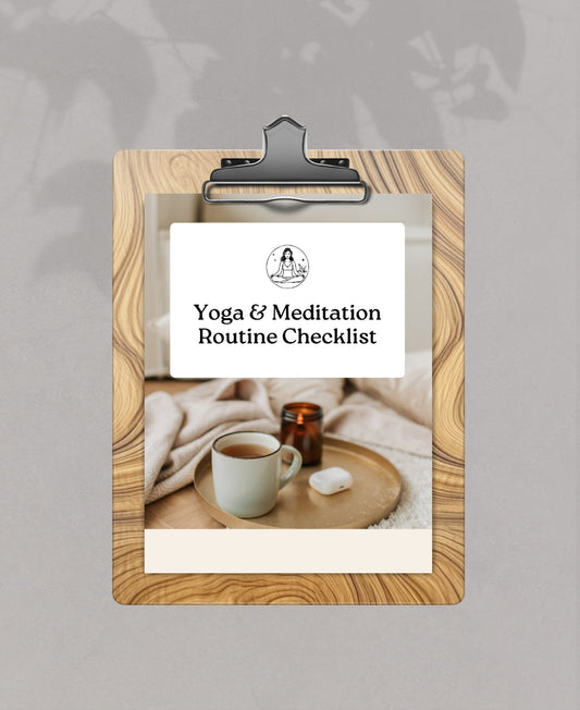 Yoga & Meditation Checklist