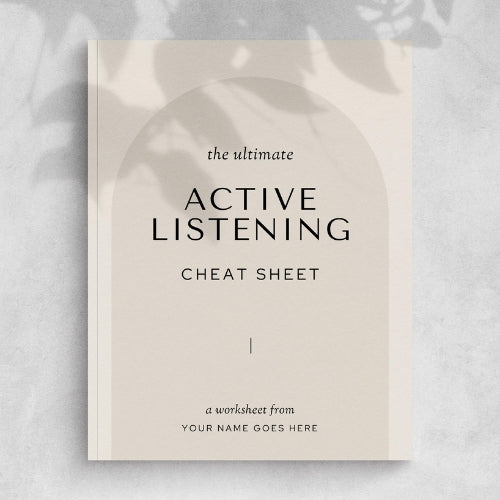 Active Listening Workbook