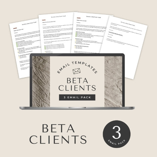 Beta Clients Email Sequence