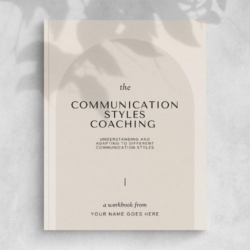 Communication Styles Workbook