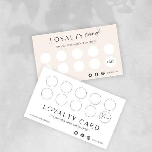 Beauty – Loyalty Cards