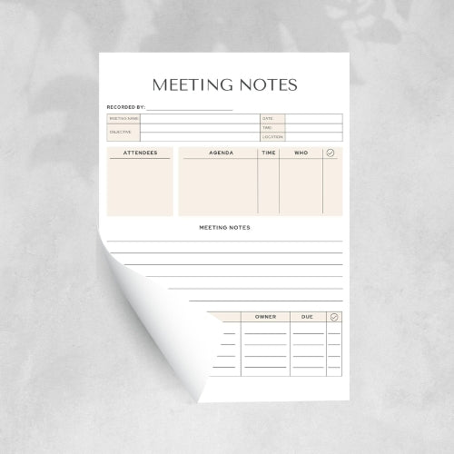 Meeting Notes