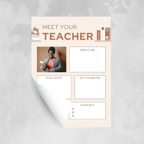 Meet the Teacher Templates