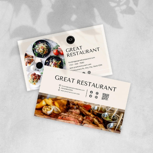 Restaurant Business Cards