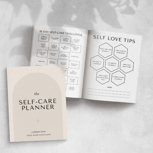 Self Care Planner